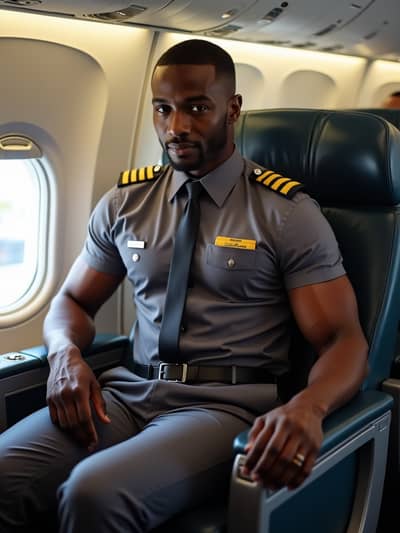 Professional flight attendant AI photo 7 - High quality artificial intelligence photography