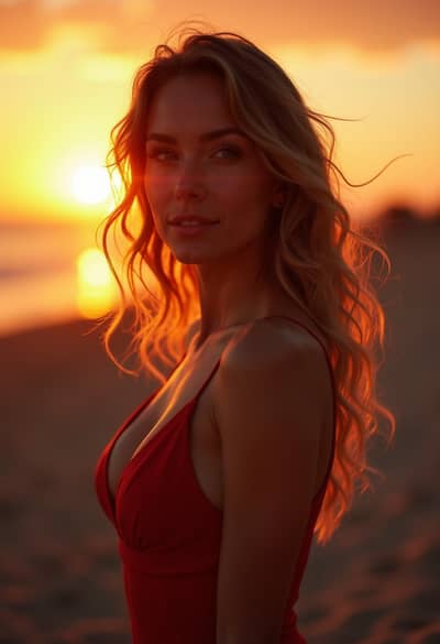 Professional glamour AI photo 22 - High quality artificial intelligence photography