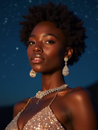Professional glamour AI photo 27 - High quality artificial intelligence photography