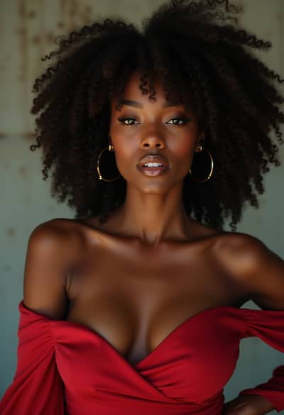 AI photography example 29 - glamour photos generated by artificial intelligence