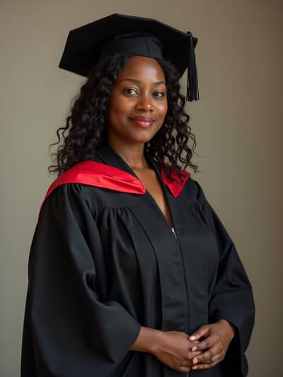 Professional graduation AI photo 12 - High quality artificial intelligence photography
