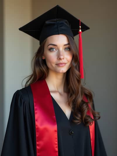 Professional graduation AI photo 17 - High quality artificial intelligence photography