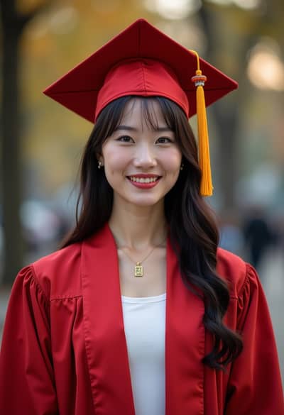 Professional graduation AI photo 27 - High quality artificial intelligence photography