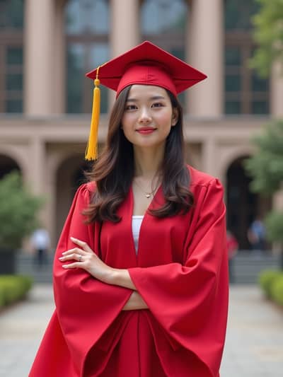 AI generated graduation photo example 31 - Professional graduation photography by PhotoForge