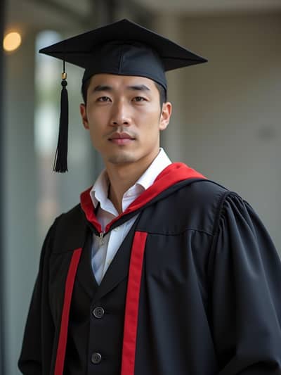 Professional graduation AI photo 32 - High quality artificial intelligence photography