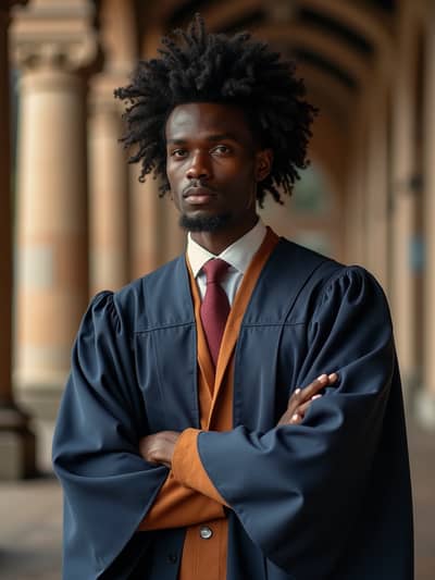 AI photography example 34 - graduation photos generated by artificial intelligence