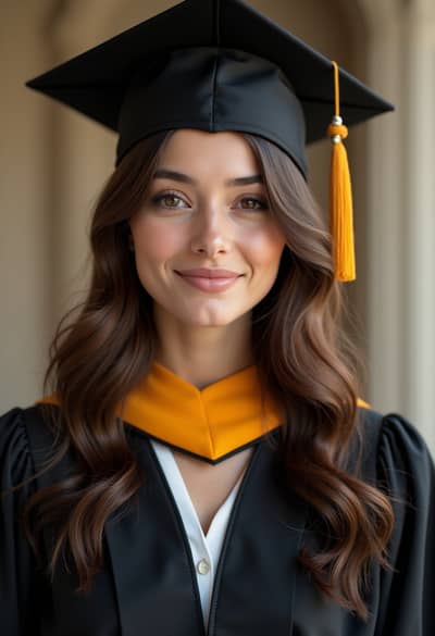 Professional graduation AI photo 37 - High quality artificial intelligence photography