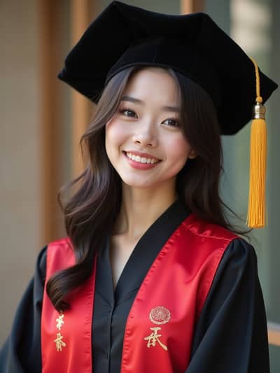 AI generated graduation photo example 41 - Professional graduation photography by PhotoForge