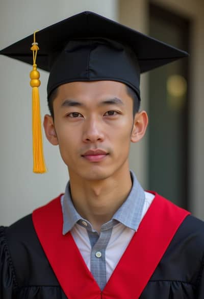 Professional graduation AI photo 47 - High quality artificial intelligence photography