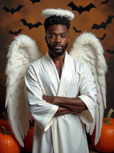 AI photography example 4 - halloween photos generated by artificial intelligence