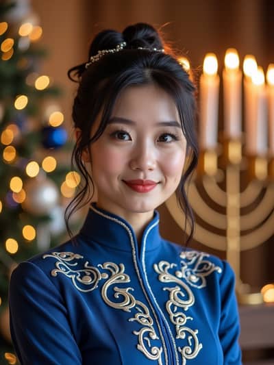 PhotoForge AI hanukkah photo sample 30 - Studio quality AI generated photography