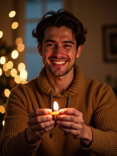 Professional hanukkah AI photo 42 - High quality artificial intelligence photography