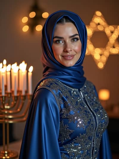 AI photography example 49 - hanukkah photos generated by artificial intelligence
