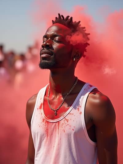 Professional holi AI photo 27 - High quality artificial intelligence photography