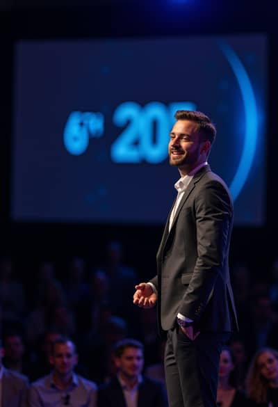 Professional keynote speaker AI photo 47 - High quality artificial intelligence photography