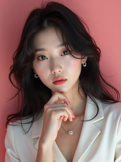AI generated korean profile photo example 16 - Professional korean profile photography by PhotoForge