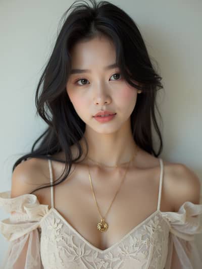 AI photography example 24 - korean profile photos generated by artificial intelligence