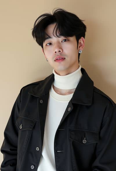 AI generated korean profile photo example 31 - Professional korean profile photography by PhotoForge