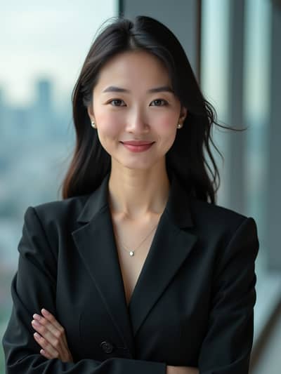 AI photography example 29 - linkedin headshots photos generated by artificial intelligence