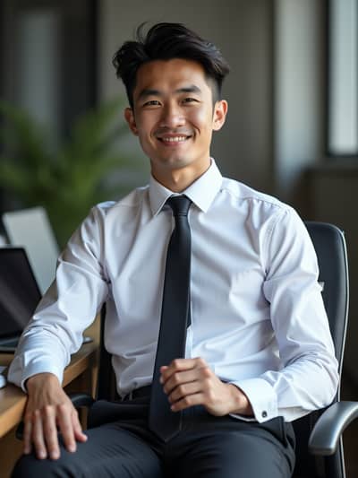 Professional linkedin headshots AI photo 32 - High quality artificial intelligence photography