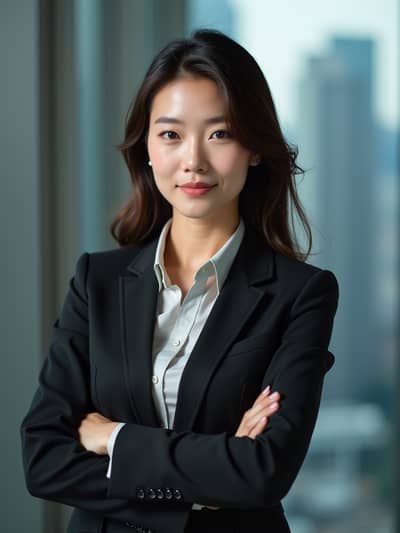 AI photography example 39 - linkedin headshots photos generated by artificial intelligence