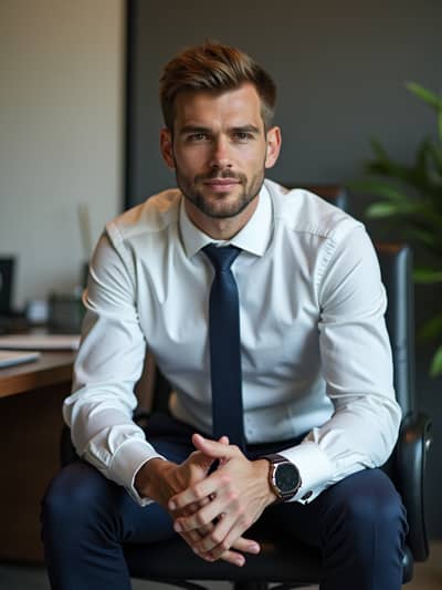 AI photography example 44 - linkedin headshots photos generated by artificial intelligence