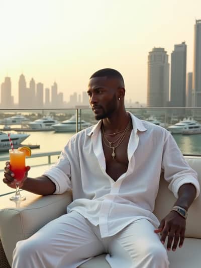 Professional luxury lifestyle AI photo 22 - High quality artificial intelligence photography