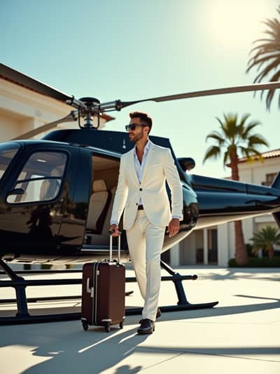 AI photography example 29 - luxury lifestyle photos generated by artificial intelligence