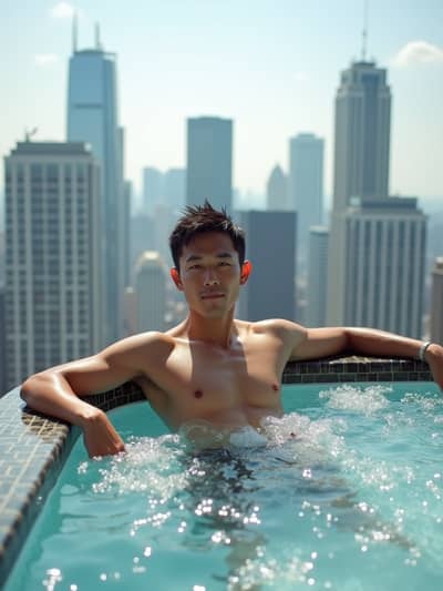 Professional luxury lifestyle AI photo 32 - High quality artificial intelligence photography