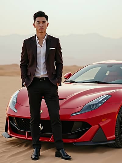 AI generated luxury lifestyle photo example 41 - Professional luxury lifestyle photography by PhotoForge