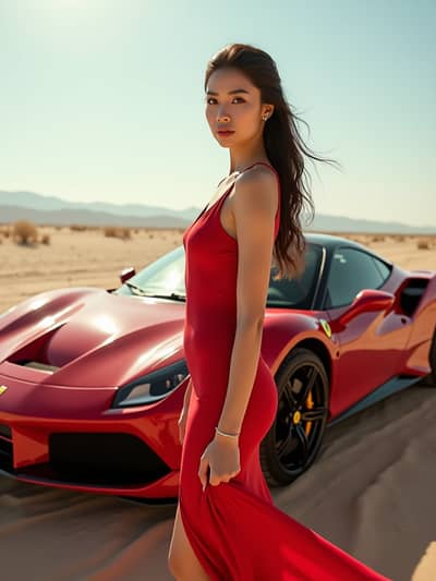 AI photography example 44 - luxury lifestyle photos generated by artificial intelligence