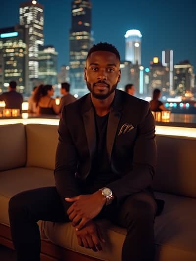 AI photography example 49 - luxury lifestyle photos generated by artificial intelligence