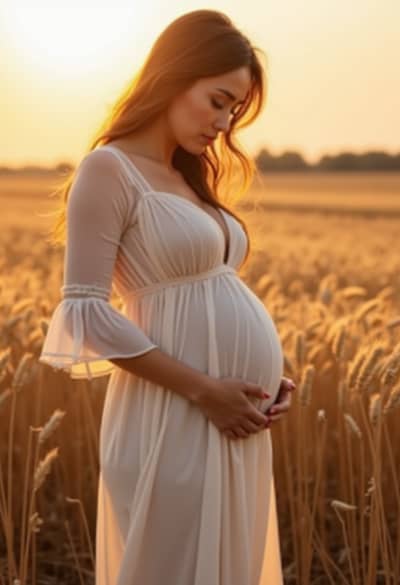 Professional maternity AI photo 2 - High quality artificial intelligence photography