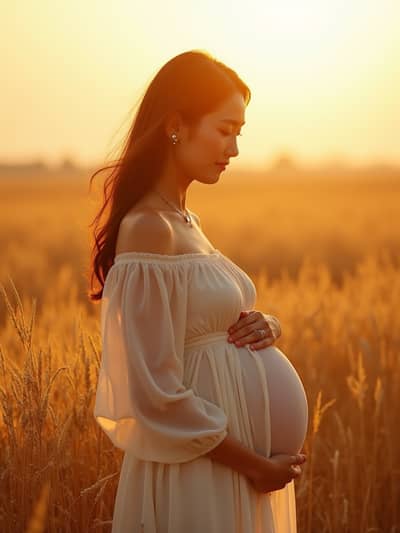 Professional maternity AI photo 17 - High quality artificial intelligence photography