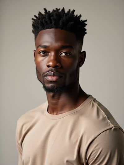 AI generated model headshots photo example 1 - Professional model headshots photography by PhotoForge