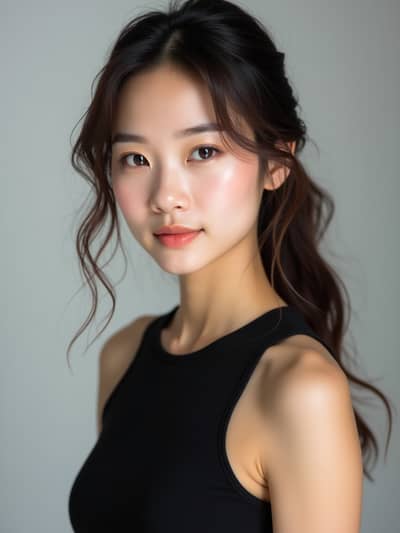 Professional model headshots AI photo 12 - High quality artificial intelligence photography