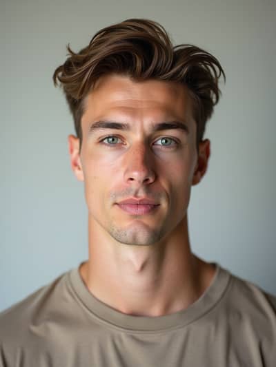 AI photography example 19 - model headshots photos generated by artificial intelligence