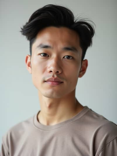 AI photography example 24 - model headshots photos generated by artificial intelligence