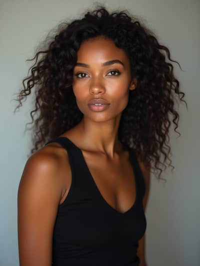 AI photography example 29 - model headshots photos generated by artificial intelligence
