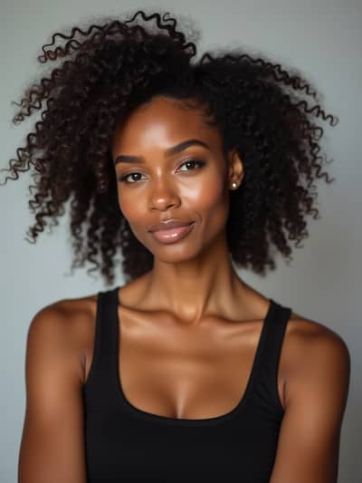AI photography example 34 - model headshots photos generated by artificial intelligence