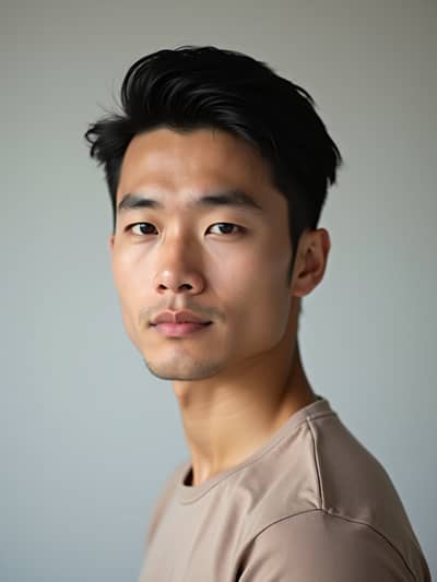 AI photography example 44 - model headshots photos generated by artificial intelligence