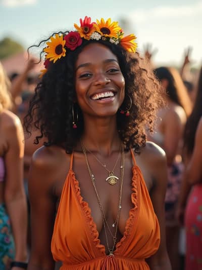 Professional music festival AI photo 7 - High quality artificial intelligence photography