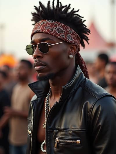 Professional music festival AI photo 27 - High quality artificial intelligence photography