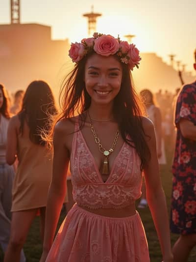 AI generated music festival photo example 31 - Professional music festival photography by PhotoForge