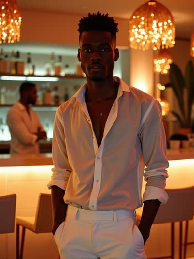 Professional mykonos nights AI photo 12 - High quality artificial intelligence photography