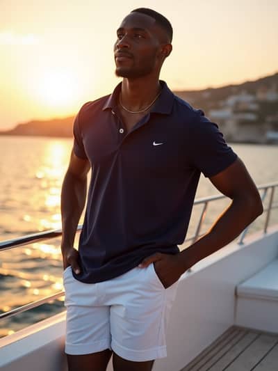 AI photography example 24 - mykonos nights photos generated by artificial intelligence