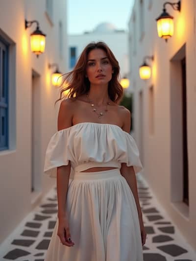 PhotoForge AI mykonos nights photo sample 25 - Studio quality AI generated photography