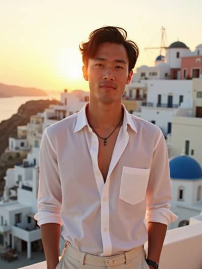 PhotoForge AI mykonos nights photo sample 30 - Studio quality AI generated photography