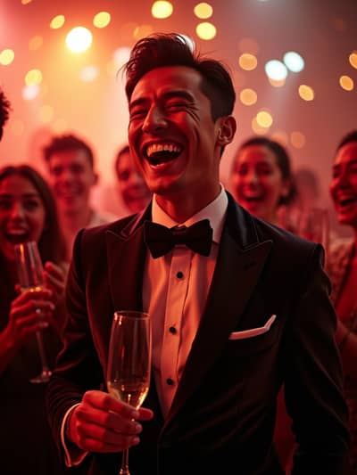 Professional new years eve AI photo 27 - High quality artificial intelligence photography