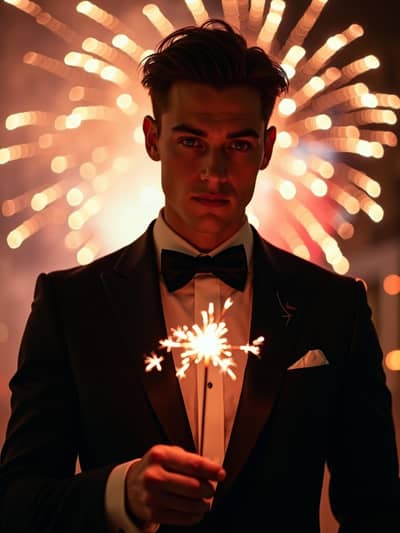 AI generated new years eve photo example 31 - Professional new years eve photography by PhotoForge